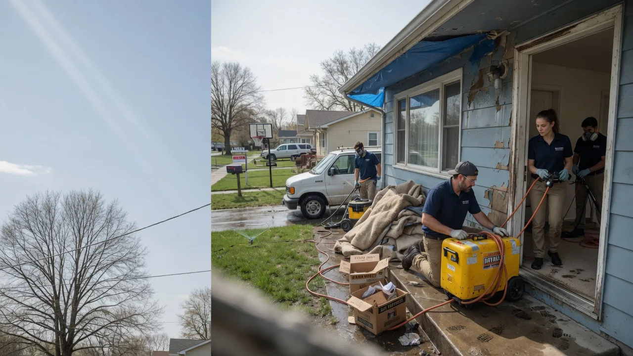 Basement Flood Cleanup in Oakfield, WI near me